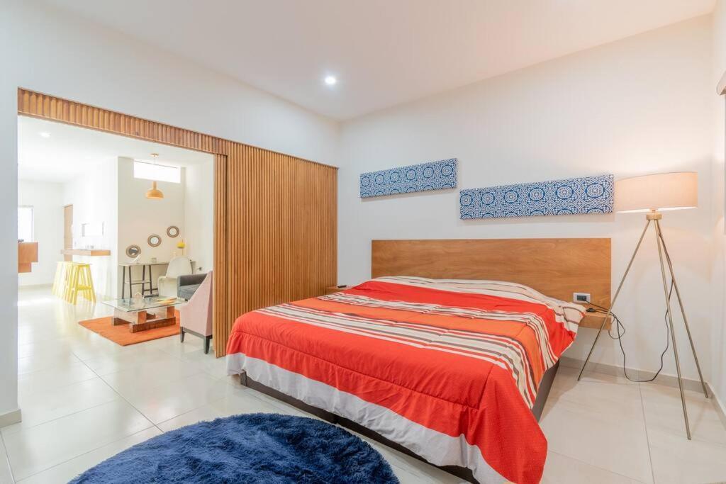 두랑고 Loft Lujoso Y Moderno Con Cama King En Centrico Historico 아파트 외부 사진