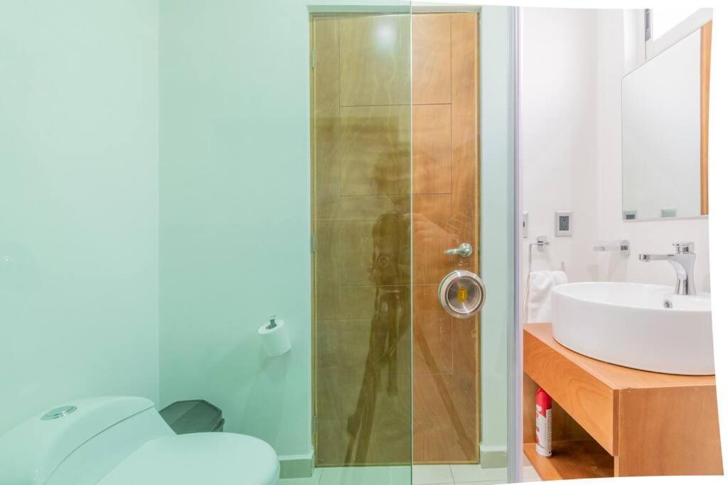두랑고 Loft Lujoso Y Moderno Con Cama King En Centrico Historico 아파트 외부 사진