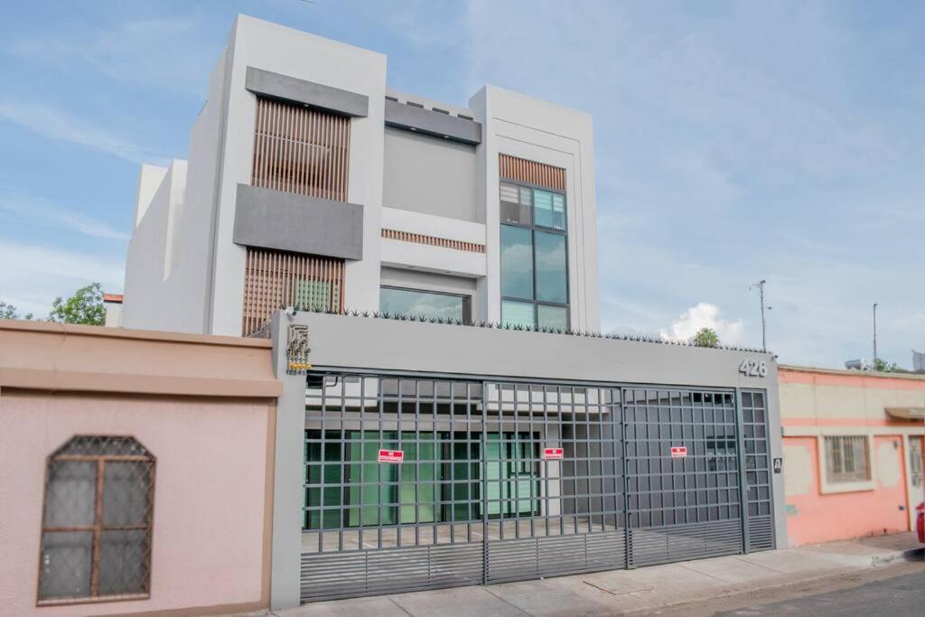 두랑고 Loft Lujoso Y Moderno Con Cama King En Centrico Historico 아파트 외부 사진