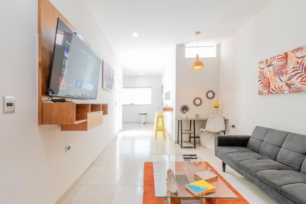 두랑고 Loft Lujoso Y Moderno Con Cama King En Centrico Historico 아파트 외부 사진